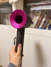 戴森（DYSON）HD15 高速吹风机 Dyson Supersonic 电吹风 负离子 速干护发礼  礼物推荐 HD15 紫红色 实拍图