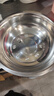 打蛋器专用打蛋碗不锈钢打蛋碗沙拉碗打蛋器必备打蛋碗不锈钢厨房烘焙必备 沙拉碗【700ml】 实拍图