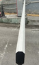 道闸杆八角杆伸缩杆停车场起落升降栏杆挡车杆100*45带防砸胶条直 八角80*45带防砸胶条直杆—4米杆 实拍图