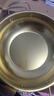 【韩剧同款】加厚不锈钢干锅海鲜锅火锅金色平底浅锅双耳锅泡面锅 豪华升级款24cm【金色】双柄汤锅 实拍图