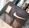 耐克NIKE男女通款斜挎包 BRSLA S DUFF 休闲包DM3976-068黑/灰 均码 实拍图