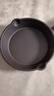 美厨（MAXCOOK）油泼面热油小锅 铸铁无涂层平底锅16CM 迷你泼油锅MCJ5847 实拍图