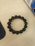 石玥珠宝收藏级14mm金猫眼天然黑曜石手串本命年转运珠水晶手链男女士款 实拍图