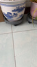 钢化树脂移动托盘花盘塑料底座万向轮花盆底托滚轮接水盘底盘 深灰 330#内径30cm 实拍图