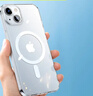 倍思 适用苹果13手机壳磁吸 iPhone13保护套magsafe磁吸充电壳超薄气囊防摔手机壳男女款 透明 实拍图