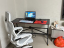 奥伦福特  电脑桌台式家用电竞游戏桌办公书桌简约书房写字桌子 碳纤维纹路单桌-120*60 升级款电竞桌 实拍图