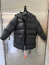 保姆鹅儿童羽绒服中长款加厚防寒外套宝宝中大童保暖冬装[NM2438] 炭黑 120 实拍图