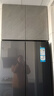 海尔家用电冰箱法式多门342升一级能效变频风冷无霜 钢化玻璃面板四开门国家以旧换新补贴小户型 【极夜灰-钢化玻璃】342升黑金净化+wifi智控 实拍图