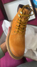 骆驼（CAMEL）王俊凯同款马丁靴高帮秋户外工装大黄靴男 GE122W7757T 金黄 42 实拍图