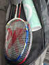 川崎（KAWASAKI）羽毛球拍轻量化碳素中杆对拍KD-1蓝红（已穿线+6球+手胶+拍包） 实拍图