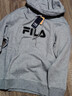 FILA斐乐官方情侣款连帽卫衣2025秋季休闲宽松针织长袖上衣 实拍图