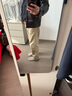Levi's李维斯男士565宽松直筒工装美式复古简约通勤时尚休闲裤 卡其色 30 (32) 实拍图
