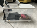阔庭（KUOTING）鱼龟混养缸乌龟专用缸升降爬台家用客厅办公室生态造景过滤缸白色 实拍图
