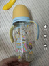 贝亲（Pigeon）PPSU双把手奶瓶套组 (330ml奶瓶  LL号奶嘴 重力球吸管配件) 9月+ 实拍图