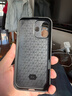 世咏（SHIYONG）适用苹果16手机壳 iphone16保护套镜头全包超薄防摔轻奢羊巴皮简约创意国风小羊皮男女款 灰色 实拍图