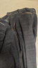 真维斯（Jeanswest）牛仔裤男2025秋冬轻商直筒修身牛仔长裤男黑色常规32 实拍图