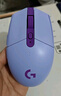 罗技（G）G304 LIGHTSPEED无线鼠标 游戏鼠标 轻质便携 鼠标宏 绝地求生FPS英雄联盟吃鸡 生日礼物 紫色 实拍图