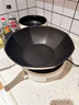 康佳（KONKA）炒锅 八角不粘锅家用有钛麦饭石色平底炒菜锅电磁炉燃气灶无油烟 升级款象牙白 34cm 实拍图