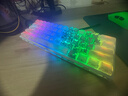 Wooting60HEv2磁轴键盘pcb满改wootingHE+键盘正品铝厂三角洲打瓦罗兰特CSGO键盘八宝轴磁玉轴职业赛键盘 心意礼|60HE V2满改【白水晶银蝴蝶】 实拍图