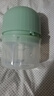 绞肉机小型打蒜器厨房家用绞蒜切蒜器多功能辅食料理机无线电动蒜泥神器 浅绿色 0.26L 2叶刀 实拍图