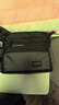 威纳登单肩包大容量防泼水耐磨背包多口袋做生意包休闲男士斜挎包 灰色 实拍图