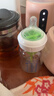 布朗博士玻璃奶瓶 0-1月初生婴儿防胀气防呛 宽口径奶瓶150ml 萌兔 实拍图