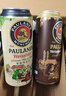 保拉纳（Paulaner）柏龙 混合小麦啤 500ml*12听 黑白组合装 德国啤酒  实拍图