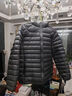 京东京造穿山甲轻薄羽绒服 连帽白鸭绒户外秋冬外套短款男 黑色 M 实拍图