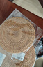 四万公里藤编隔热垫子家用防烫锅垫碗垫耐高温餐桌垫耐热盘子垫杯垫茶壶托 实拍图