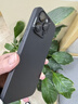 古雷斯（GURRS）适用苹果14promax手机壳 iphone14promax保护套镜头全包超薄肤感磨砂半透明防摔硅胶软壳 深空黑 实拍图