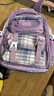 爱迪生发明家库洛小学生书包女孩米减负护脊双肩包儿童背包 2266-2s 紫色小号 实拍图