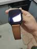 添赋适用荣耀手表5表带真皮荣耀5手表表带疯马纹腕带honor watch5专用替换配件男女生 深咖色【疯马纹真皮表带】 适用：荣耀手表5+黑色连接器22mm 实拍图