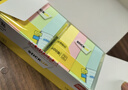 得力（deli）12本4色分条便利贴 76*19mm 便签纸/ 记事贴/ 自粘留言本P066307 实拍图