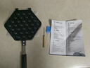 家用鸡蛋仔机模具商用QQ蛋仔烤盘机商用燃气电热蛋仔饼干蛋糕机器 港式鸡蛋仔模具【赠油刷】 实拍图
