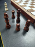 冠小二国际象棋小学生儿童带磁性折叠便携实木棋盘高档chess西洋棋比赛 实拍图