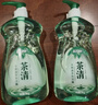 蓝月亮 茶清洗洁精1kg*2瓶 果蔬餐具清洗剂洗涤灵 食品可用 高效去油 实拍图
