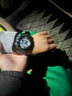 正港（ZGO）儿童电子手表男孩6-12岁只看时间学生运动手表新年礼物 305黑色 实拍图