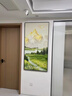 墨派（Mopai）玄关装饰画竖版现代简约走廊过道背景墙壁画入户轻奢挂画免打孔 背靠金山 80*160cm晶瓷+铝合金边框 实拍图