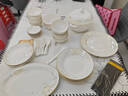 浩雅釉中彩景德镇餐具套装碗盘碗筷碗具套装乔迁家用78头雅清富贵煲 实拍图