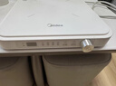 美的（Midea）【价保618】超薄白色电磁炉迷你小型2026新款 家用电磁炉火锅一套带锅小型1-2人 恒匀火防水电池炉 【配炒锅】加大锅底 0.86kg轻量锅身 实拍图