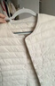 鸭鸭（YAYA）轻薄羽绒马甲女士短款2025年秋冬季新款韩版时尚内胆轻便羽绒服 米白色 XL 实拍图