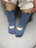 尼多熊宝宝地板袜春秋四季棉袜儿童透气学步袜婴儿防滑袜隔凉袜 实拍图