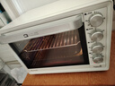 长帝（changdi）家用烤箱多功能电烤箱 32升大容量 上下管独立控温 多面搪瓷内胆 机械式旋钮 白色 实拍图