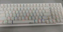 RK98机械键盘无线2.4G有线蓝牙三模键盘笔记本家用办公台式机游戏键盘100键98配列RGB背光白色红轴 实拍图
