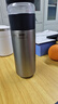 京东京造保温杯【茶水分离】男女大容量316L不锈钢泡茶水杯子金属灰500ml 实拍图
