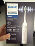 飞利浦（PHILIPS）【肖战推荐】声波电动牙刷钻石3系 新年礼物 情侣送男生/女友 微泡水流HX5181/01皓月白 实拍图