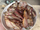 詹腊坊腊肉烟熏土猪五花腊肉正宗四川腊肉贵州腊味烟熏1年后腿老腊肉 [农村黑猪]4斤猪腿肉【蹄膀】 实拍图