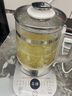 九阳（Joyoung）【张晚意同款】1.8L全玻璃沸萃养生壶煮茶器 316不锈钢茶篮0胶水烧水保温一体恒温电热水壶18WY20R 实拍图