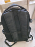 JINSHIWQ双肩包男大容量商务旅行背包登山书包电脑包黑色 标准版加大号 实拍图