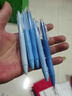 中性笔高颜值刷题笔ins风ST头黑笔0.5mm按动中性笔渐变色小白笔学生顺滑 蓝莓奶酪 5支/盒装 实拍图